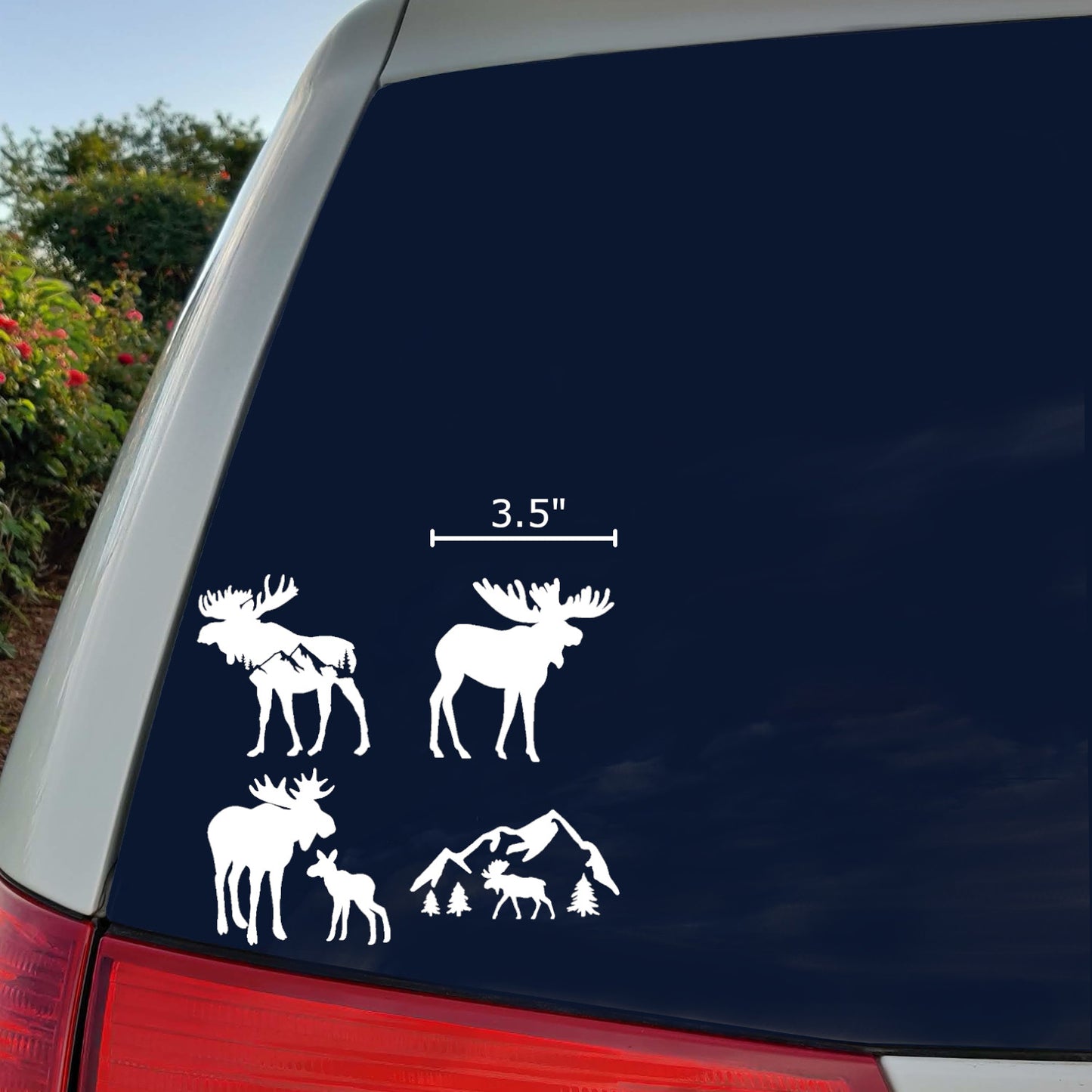 Moose Decal 4-Pack