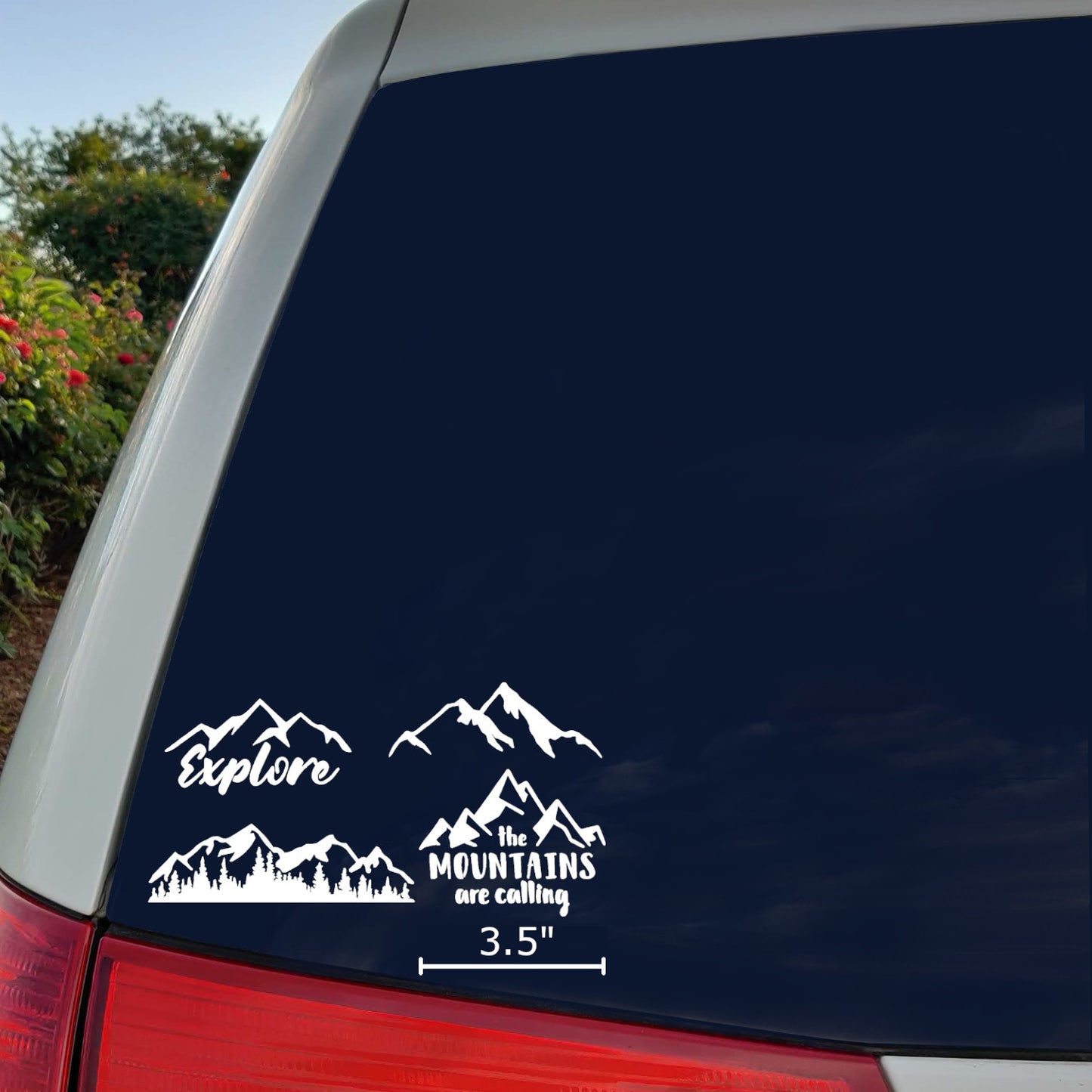 Mountain Decal 4-Pack