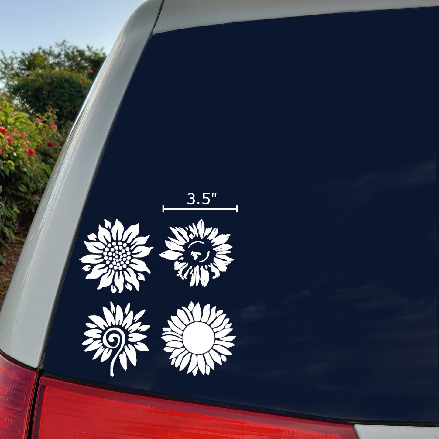 Sunflower Decal 4 Pack