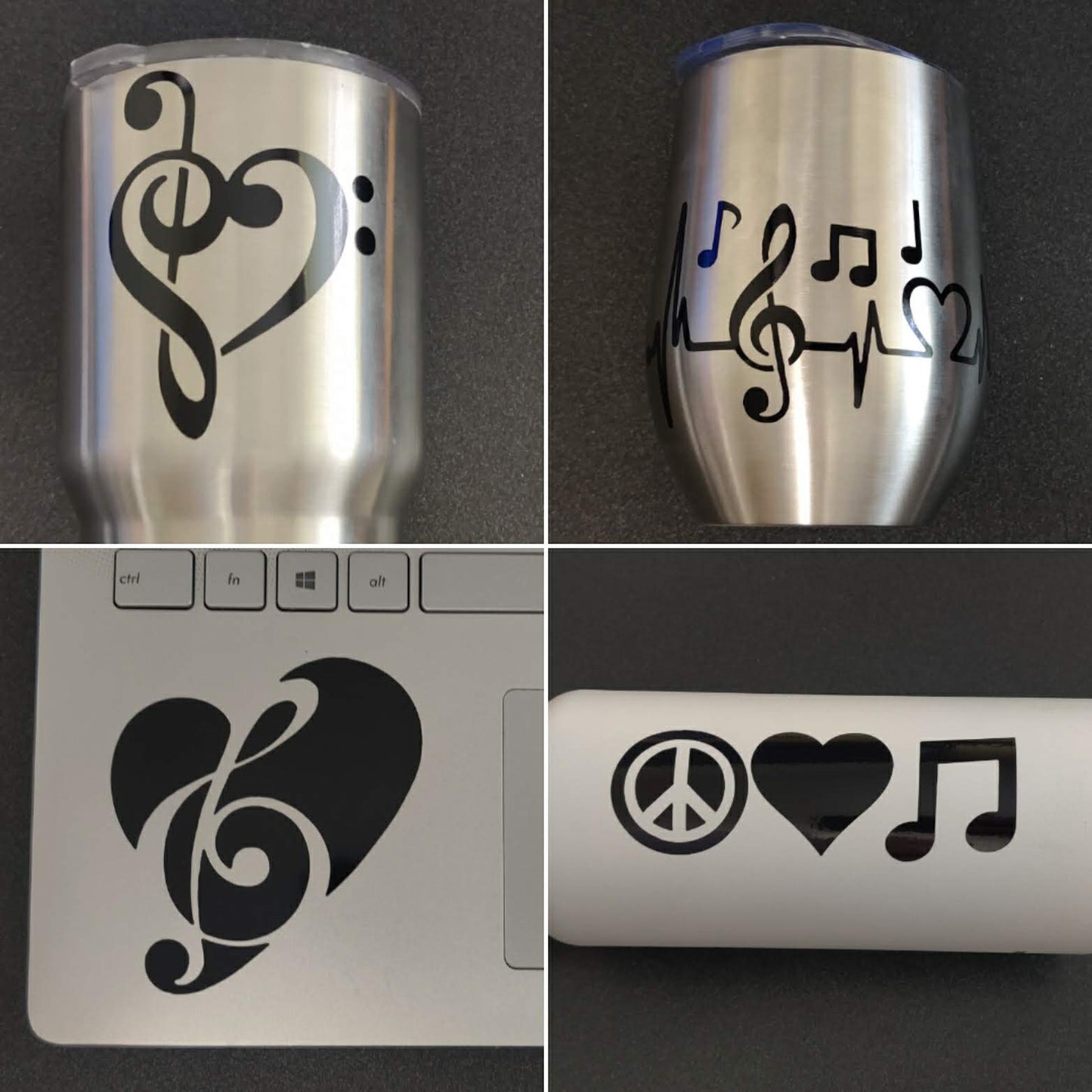 Music Decal 4 Pack