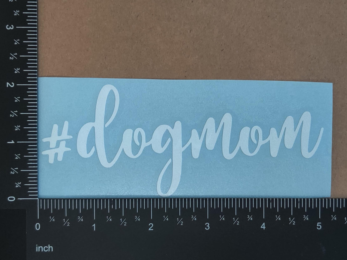 Dog Mom Decal 4 Pack