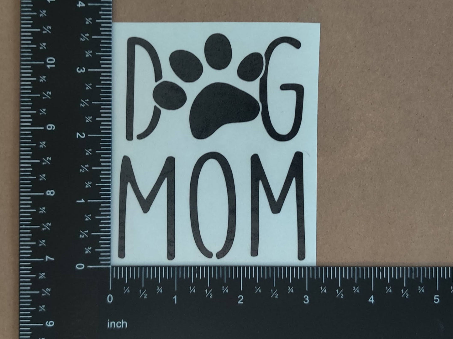 Dog Mom Decal 4 Pack