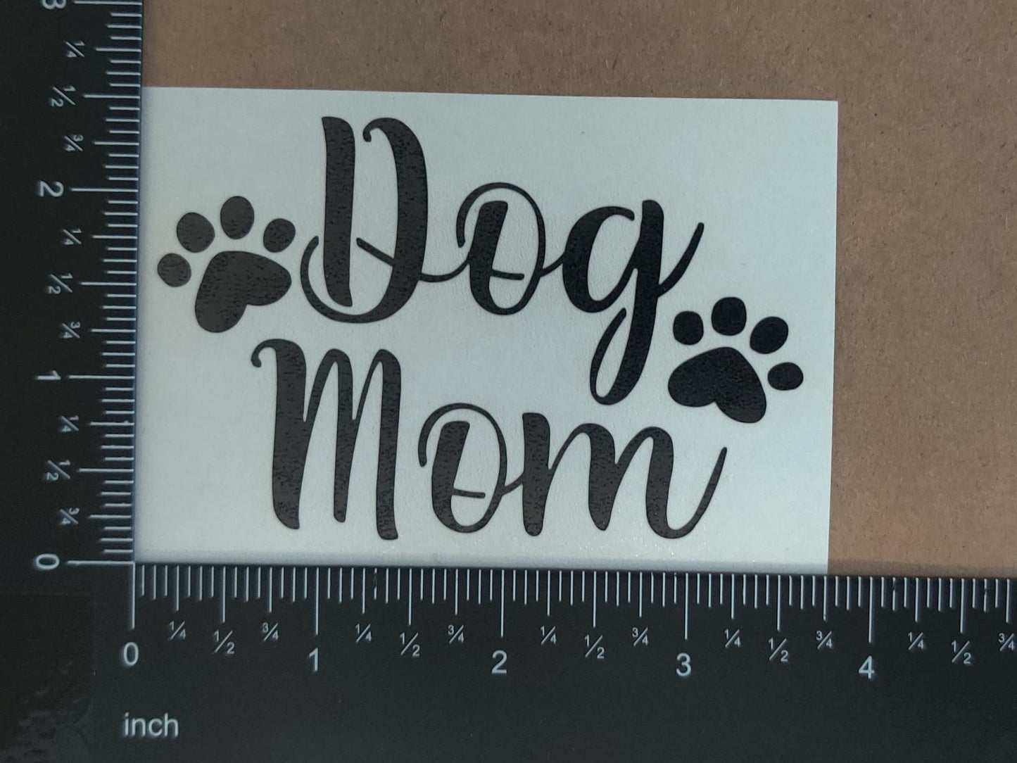 Dog Mom Decal 4 Pack
