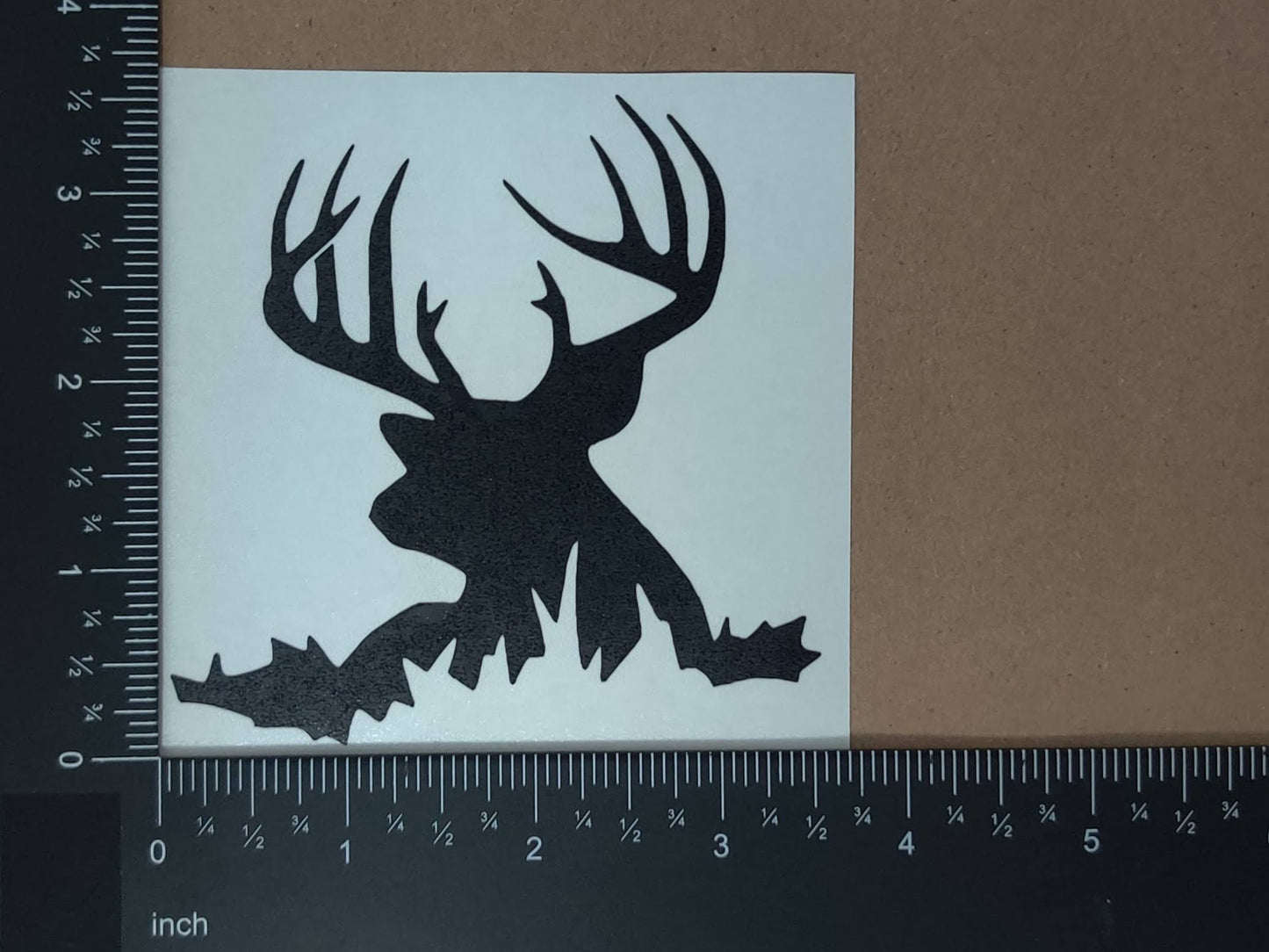 Deer Buck Decal 4 Pack