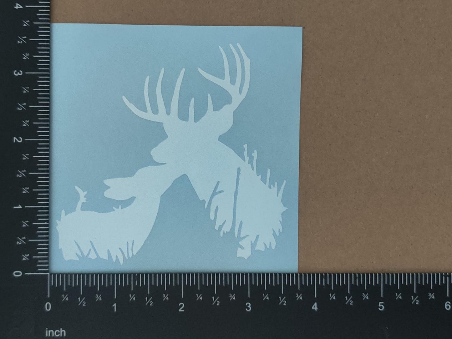 Deer Buck Decal 4 Pack