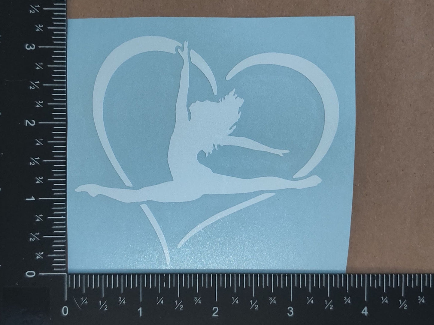 Dance Dancer Decal 4 Pack