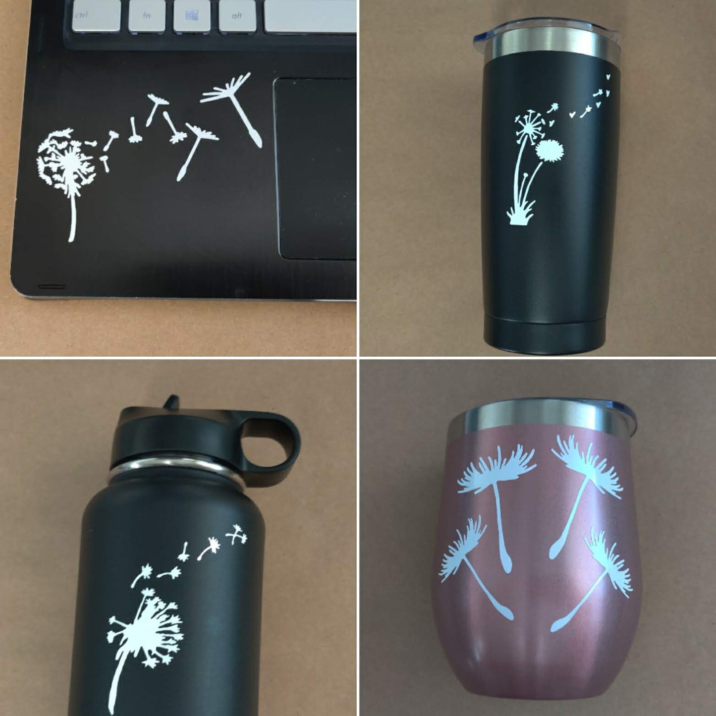 Dandelion Decal 4 Pack