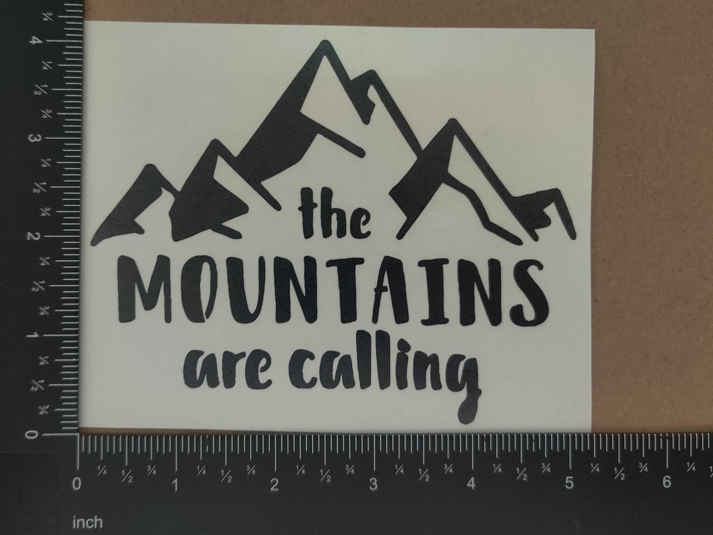 Mountain Decal 4-Pack