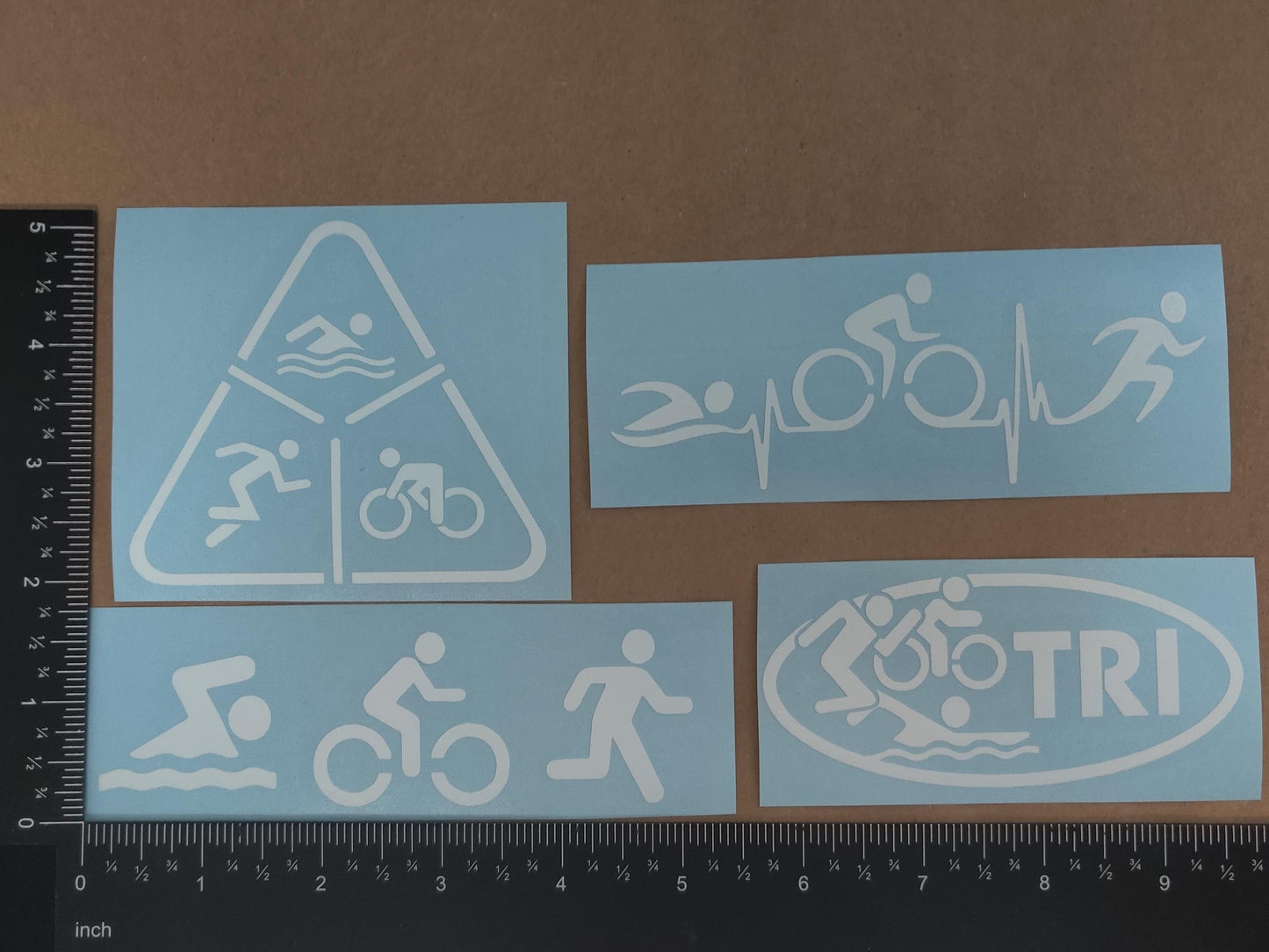 Triathlon Decal 4 Pack