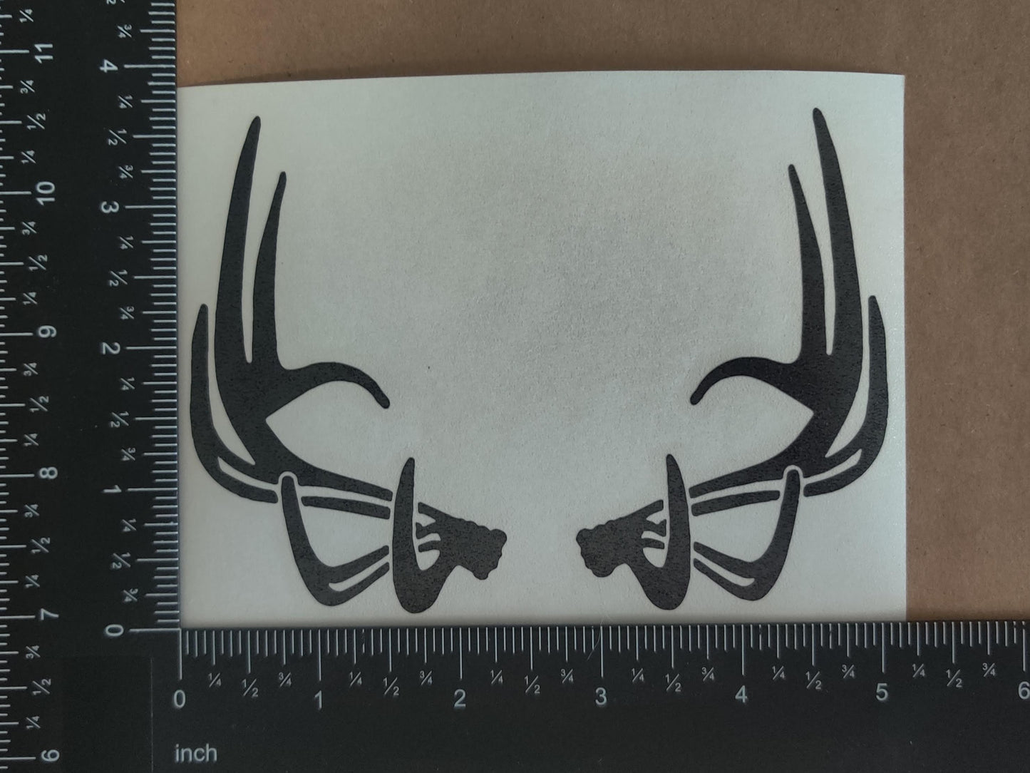 Elk Raking Decal 4 Pack