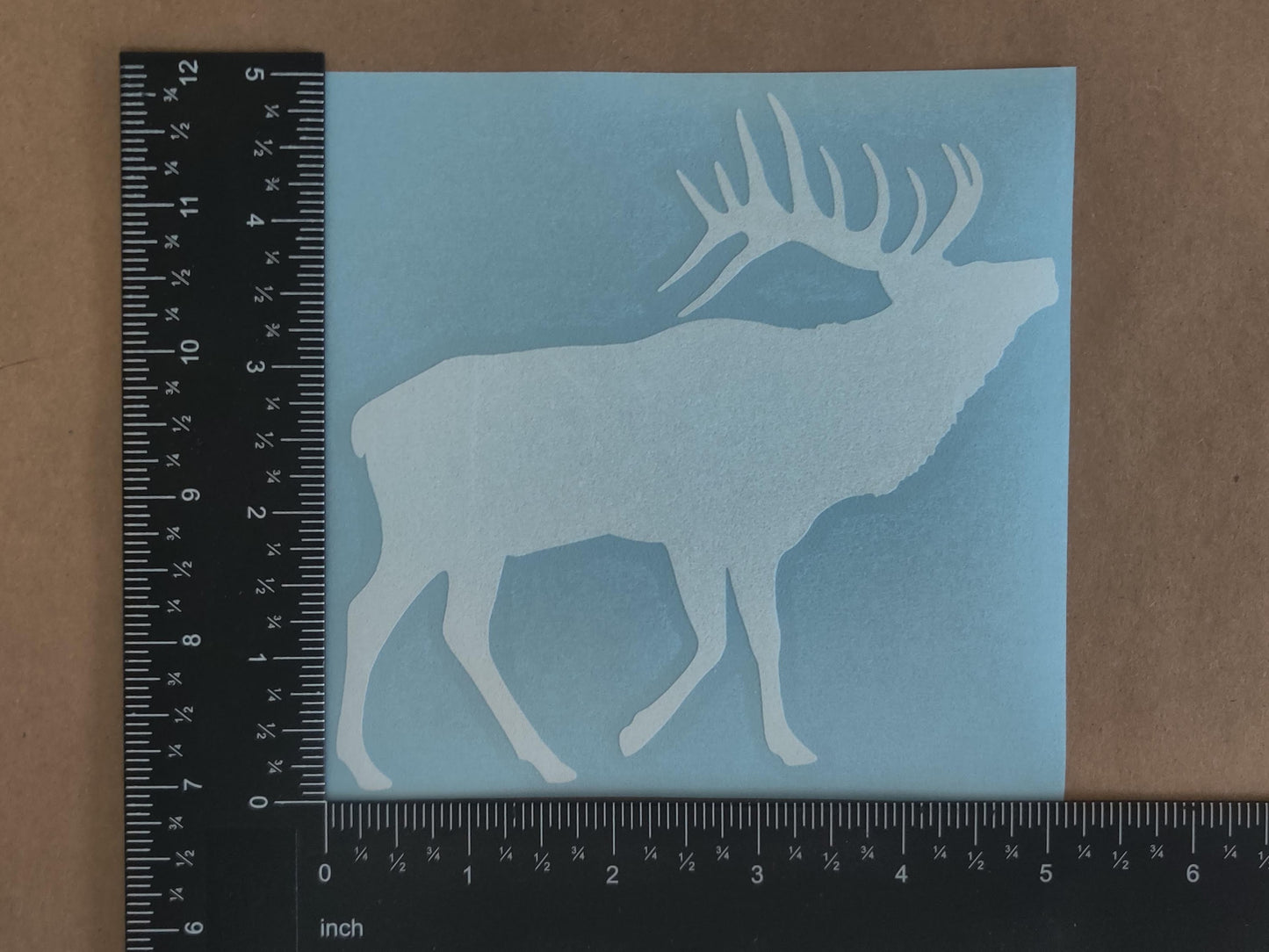 Elk Raking Decal 4 Pack