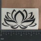 Lotus Flower Decal 4 Pack