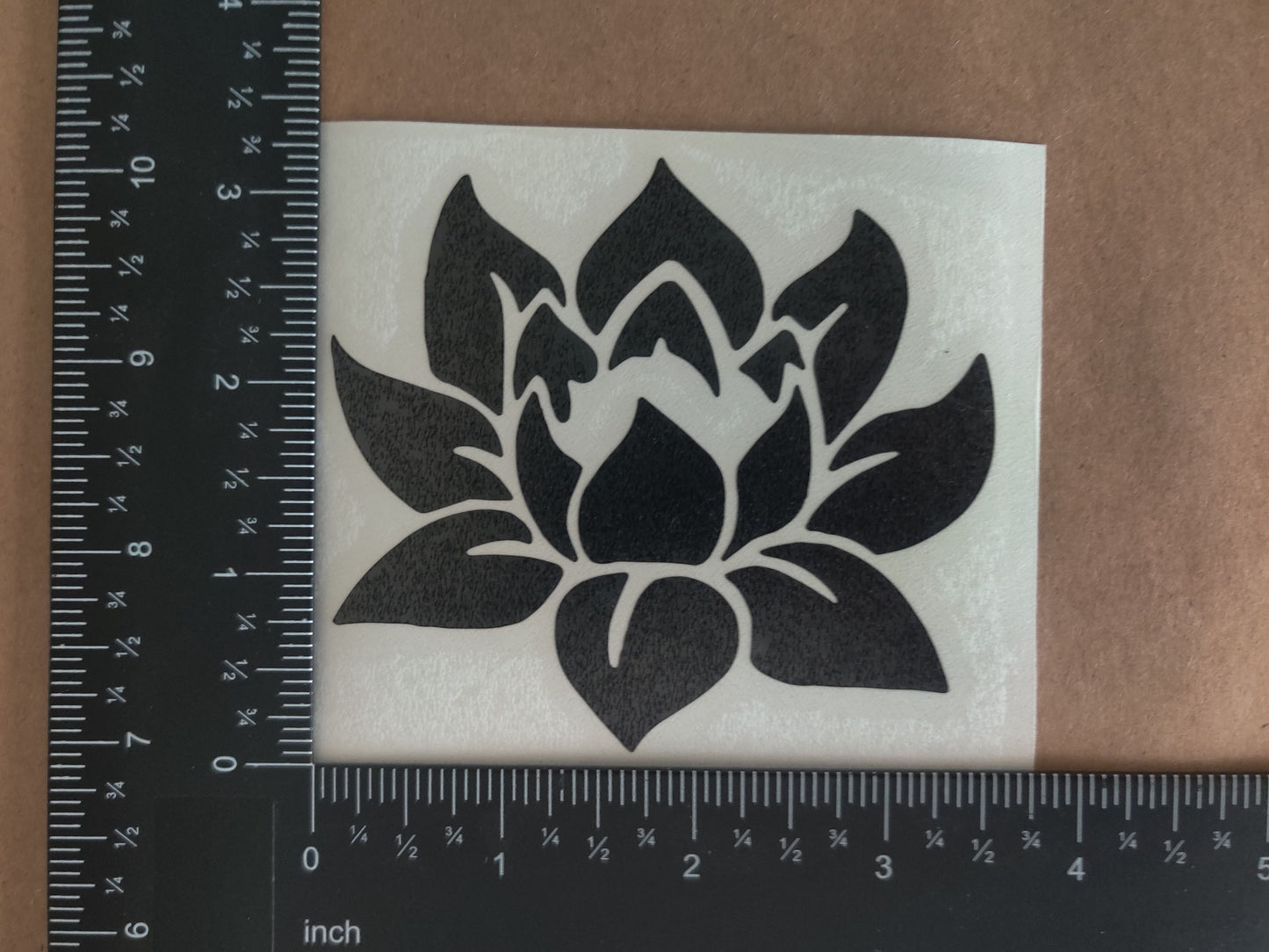 Lotus Flower Decal 4 Pack
