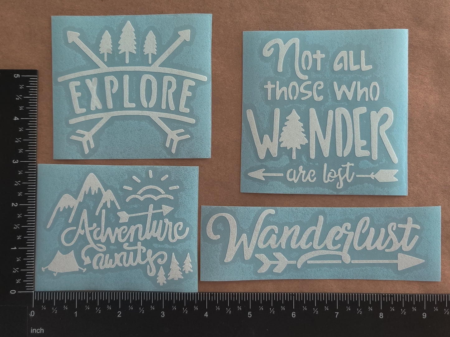 Explore Decal 4-Pack