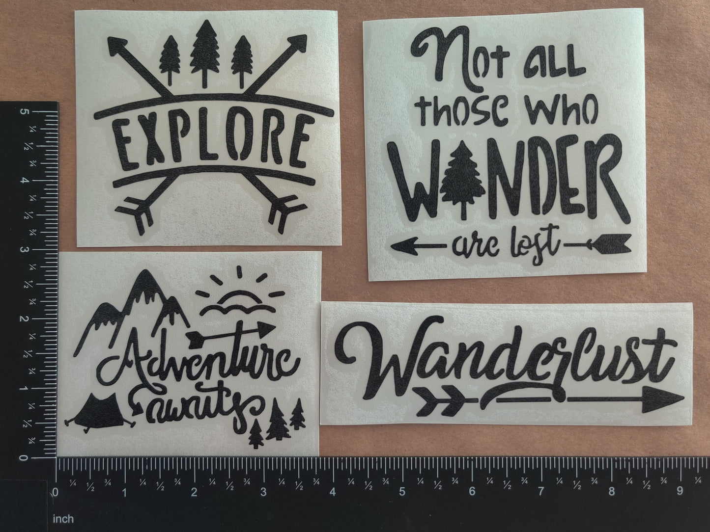 Explore Decal 4-Pack