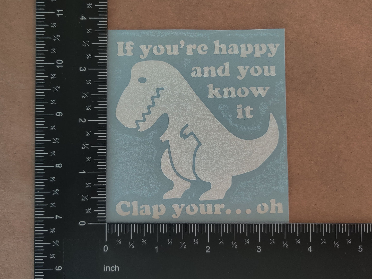 T-Rex Decals 4 Pack