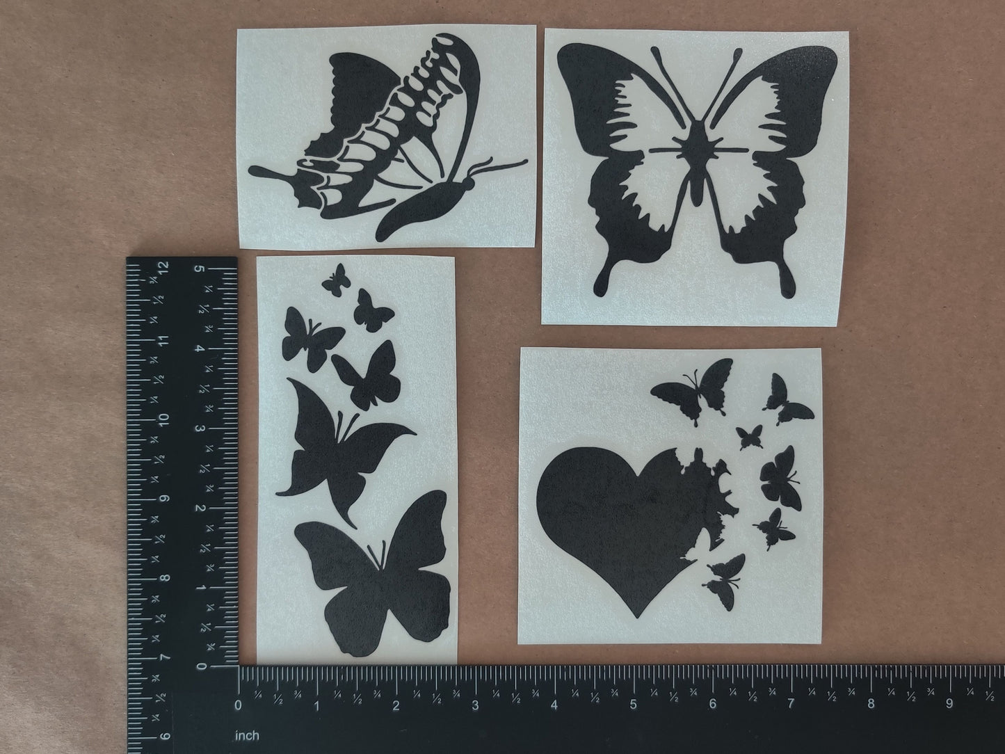 Butterfly Decal 4 Pack