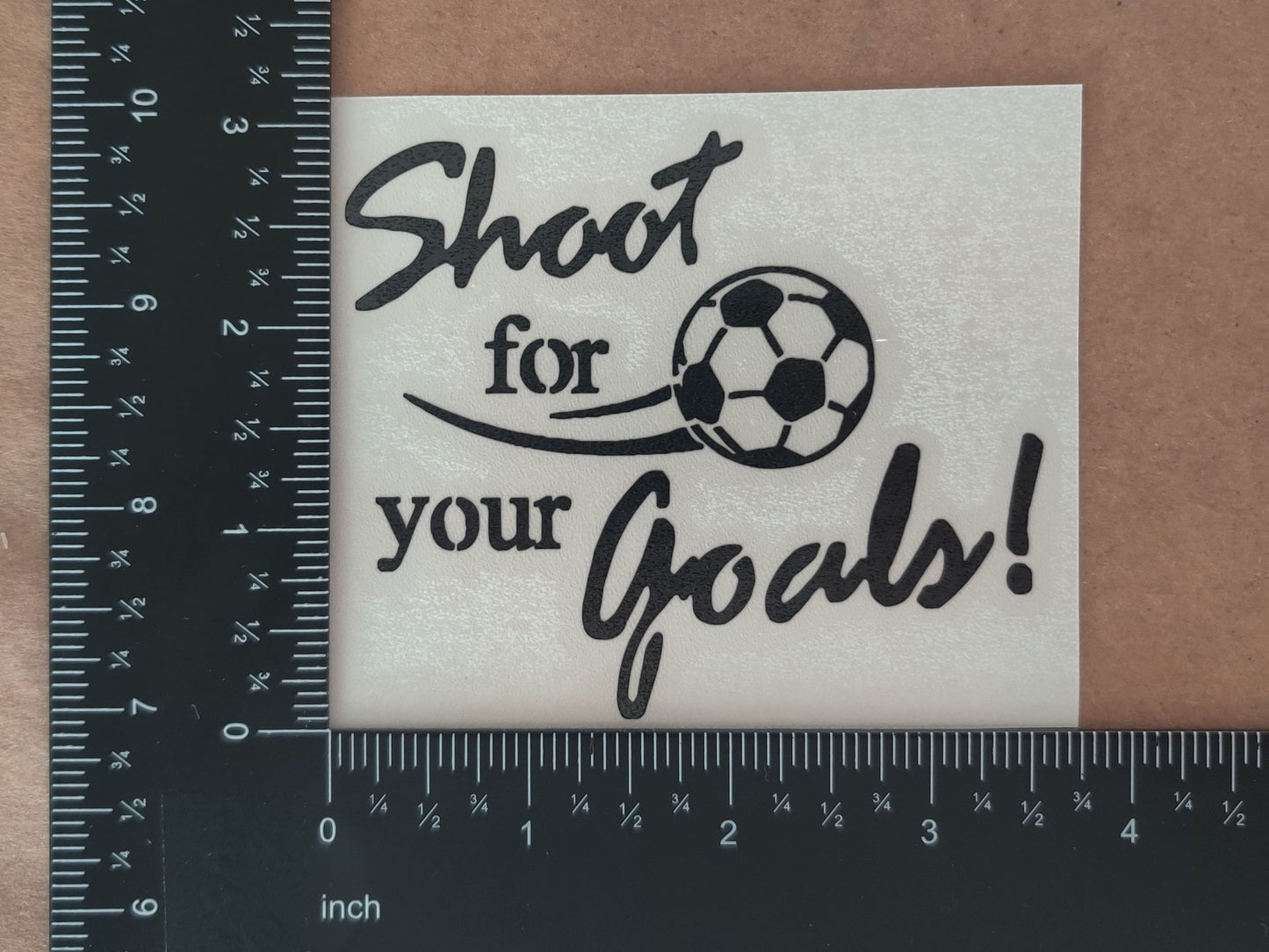 Soccer Decals 4 pack