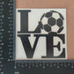 Soccer Decals 4 pack
