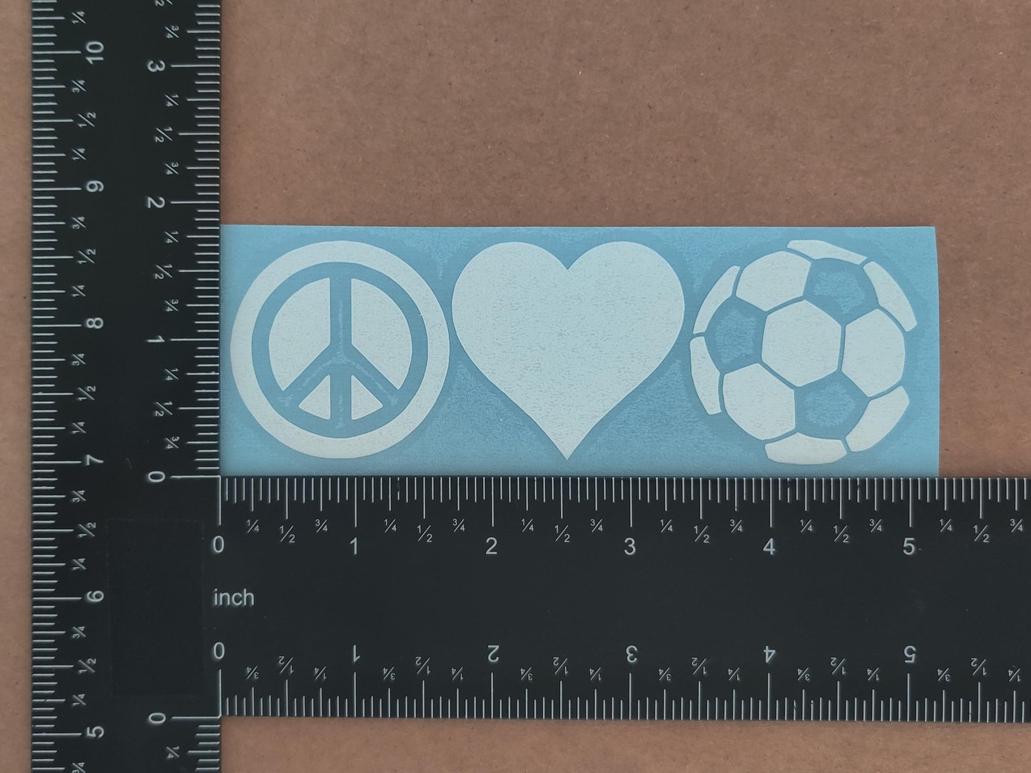 Soccer Decals 4 pack