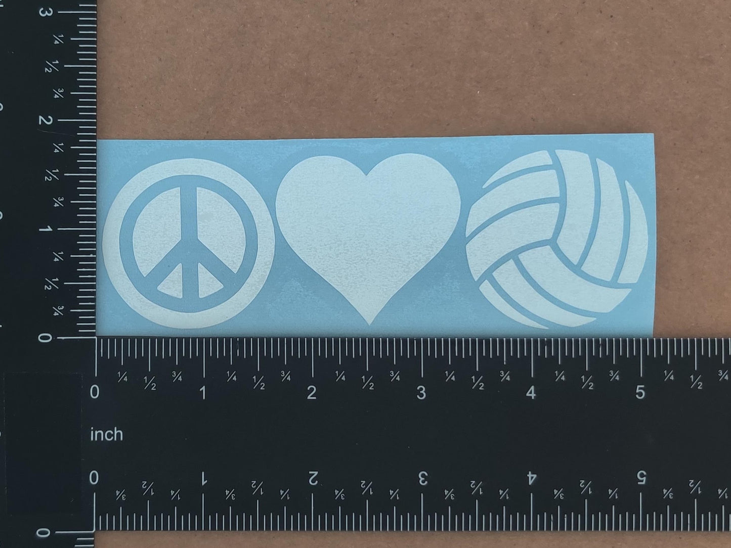 Volleyball Decals 4 pack
