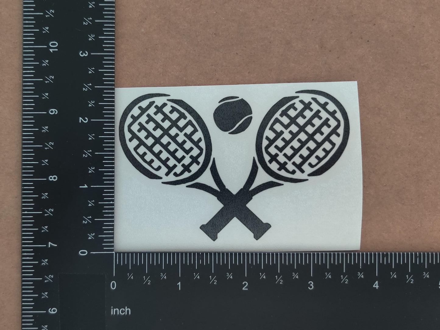 Tennis Decals 4 pack