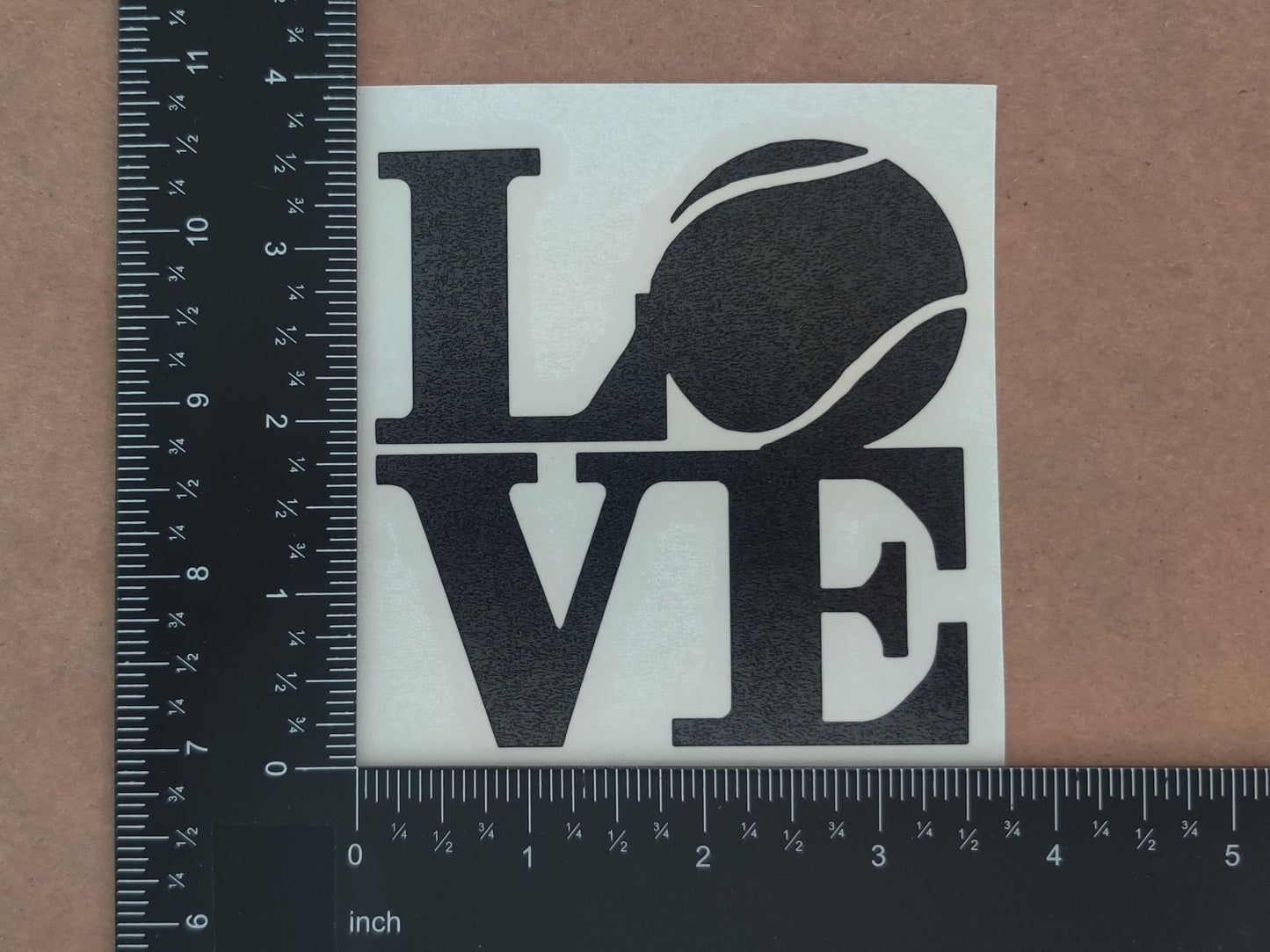 Tennis Decals 4 pack