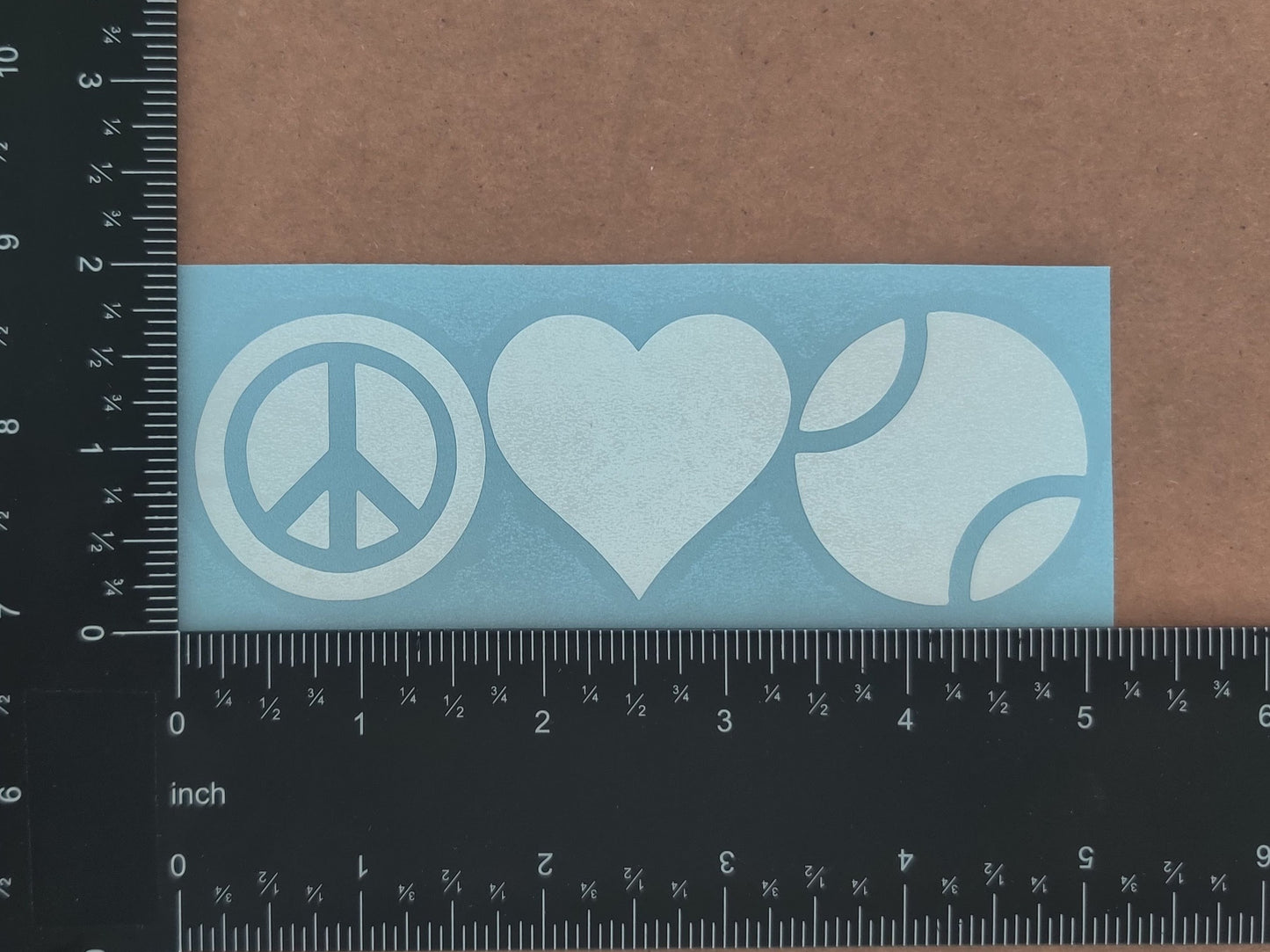 Tennis Decals 4 pack