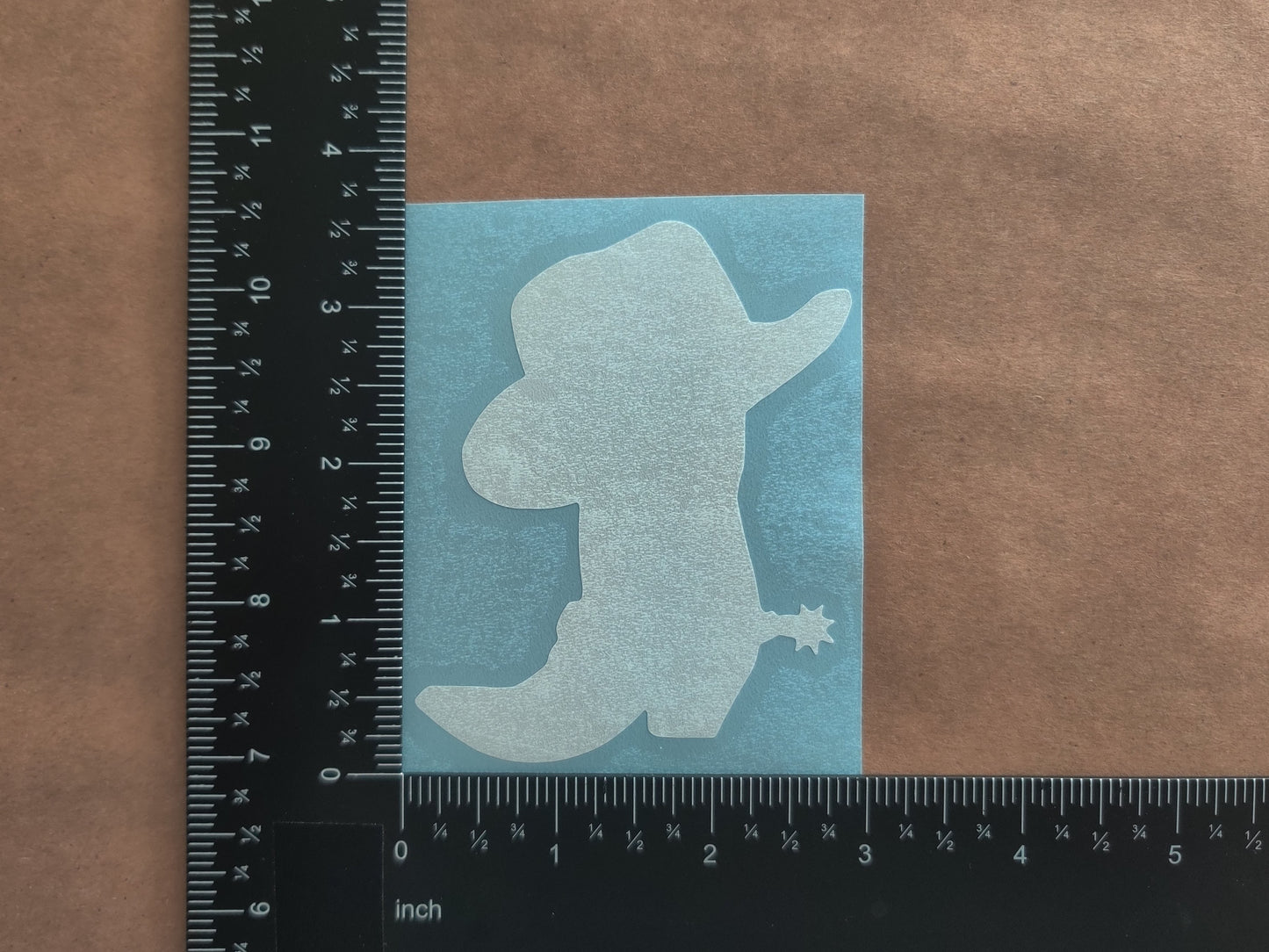 Cowboy Bronco Decal 4 Pack