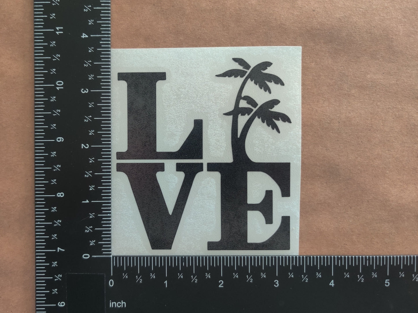 Beach Life Tropical Decal 4 Pack