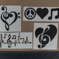 Music Decal 4 Pack