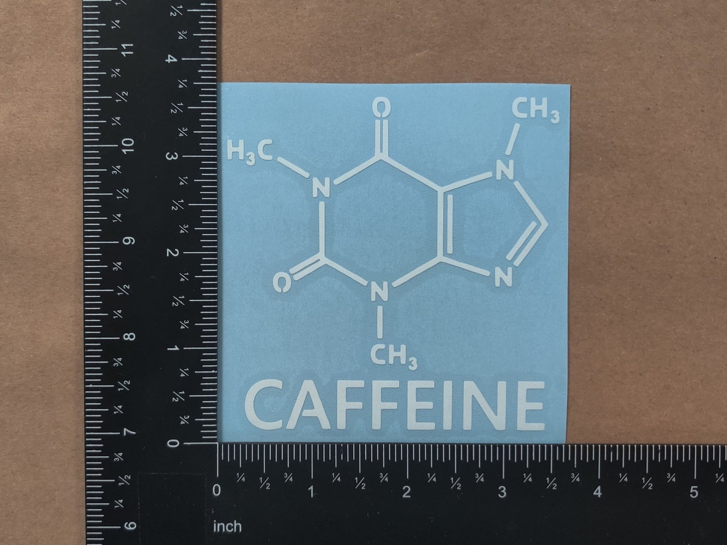 Caffeine Coffee Decal 4 Pack
