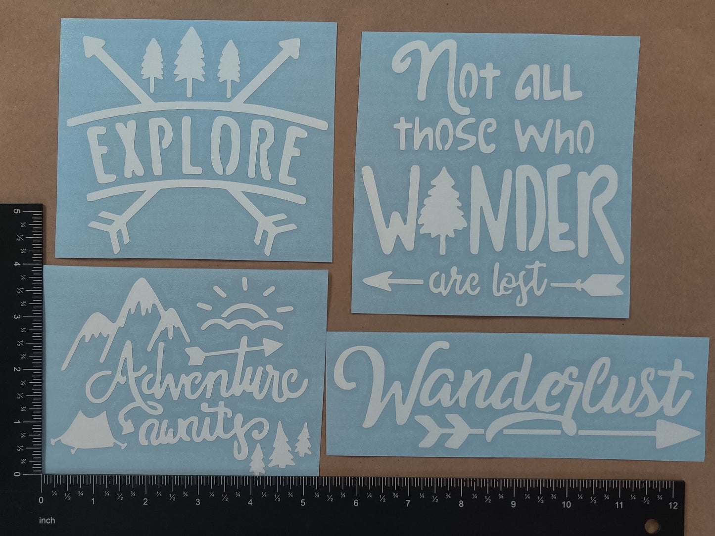 Explore Decal 4-Pack