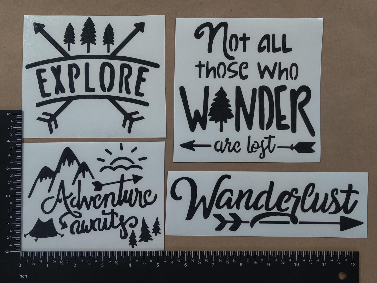 Explore Decal 4-Pack