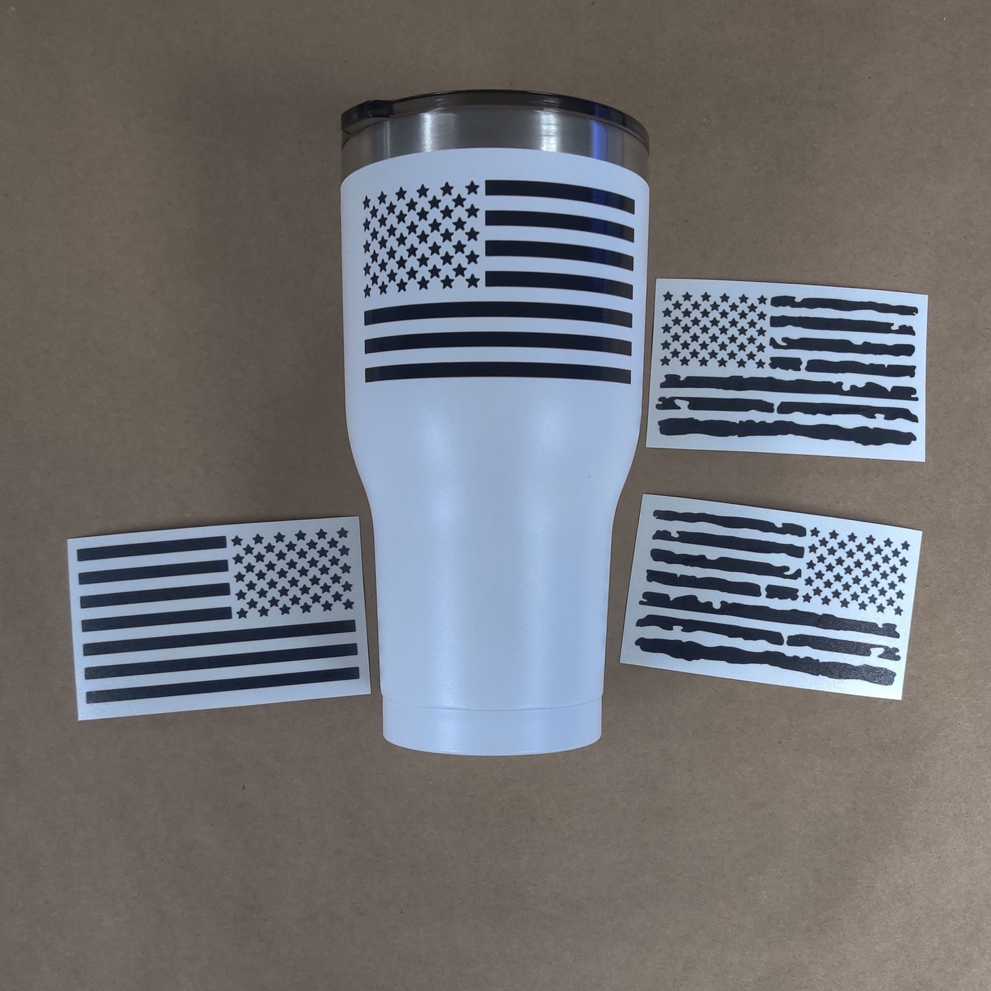 American Flag Decal 4 Pack