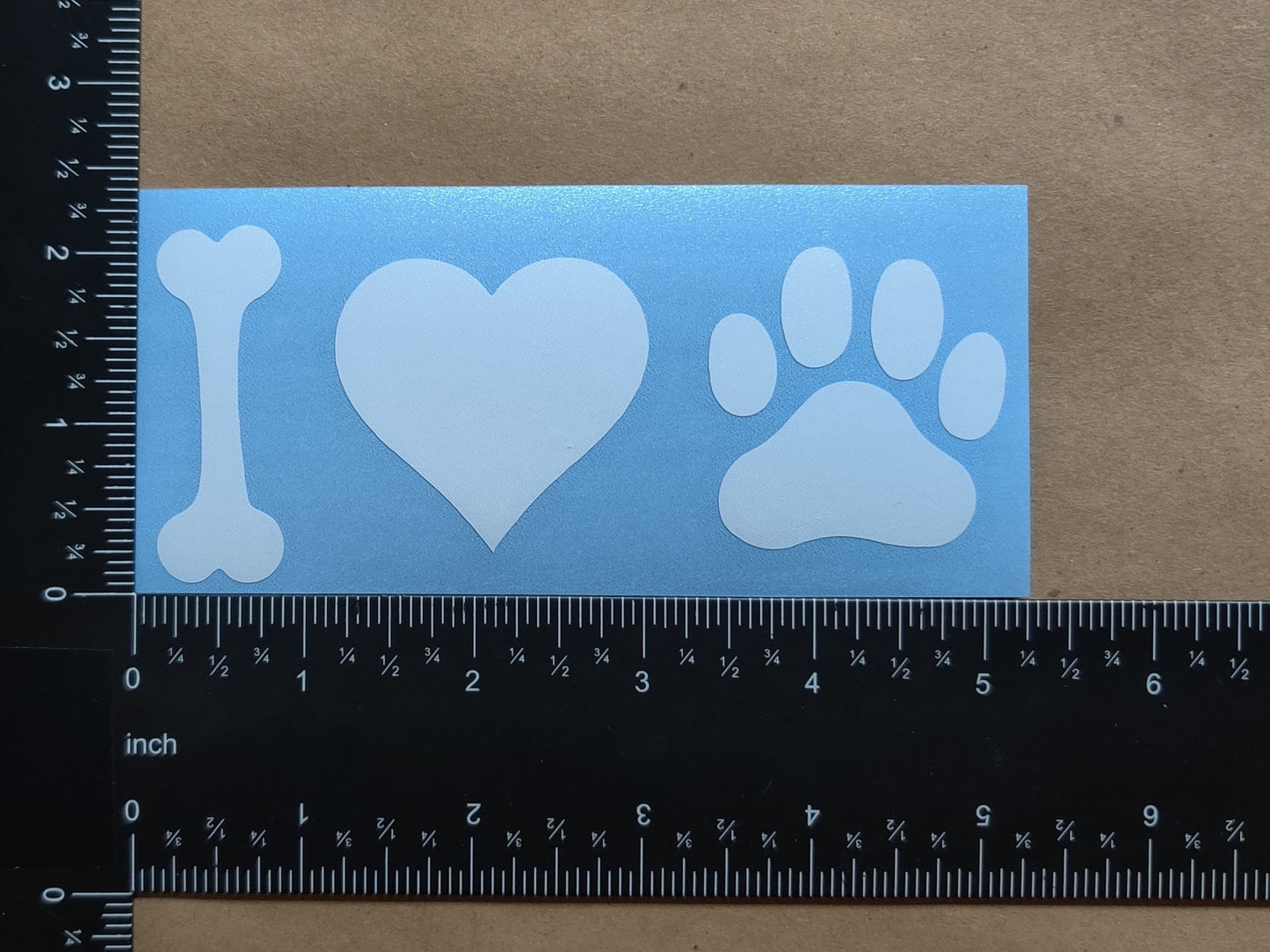 Dog Decal 4 Pack