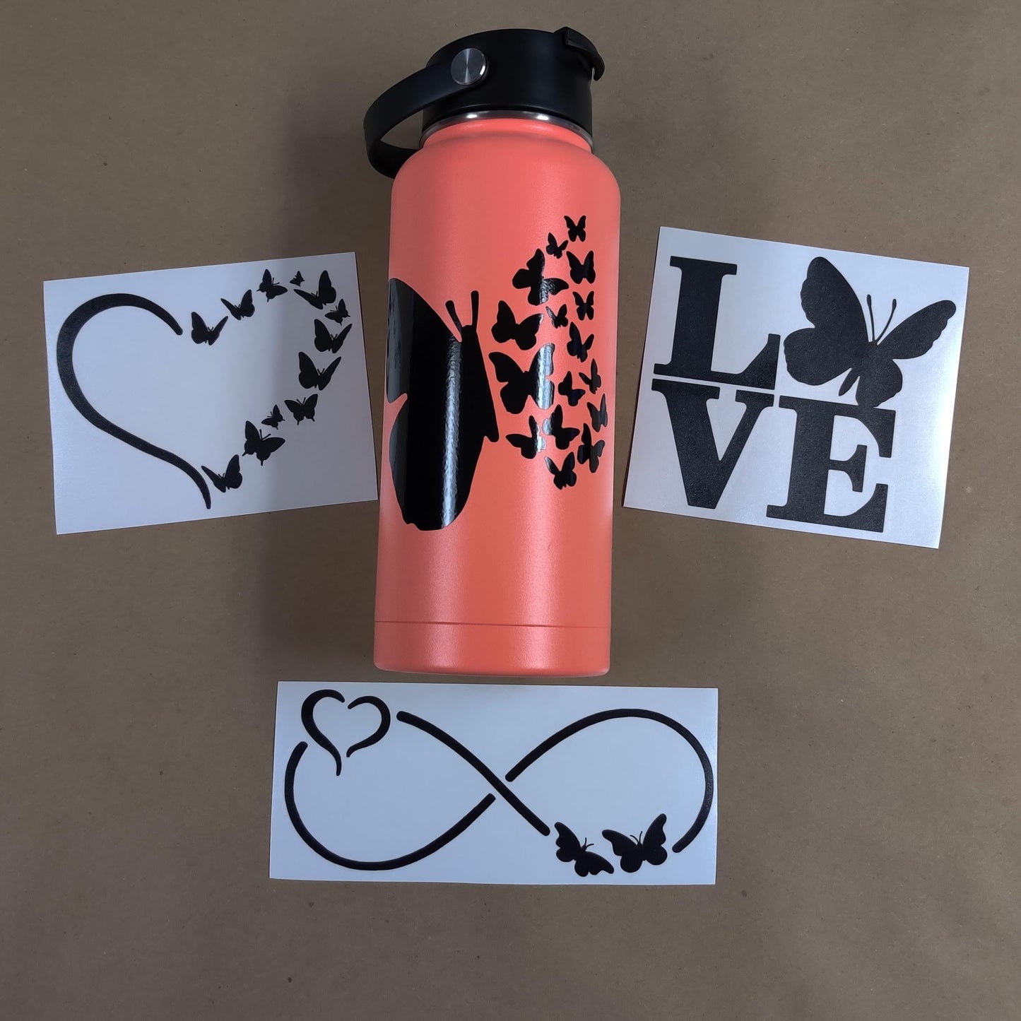 Butterfly decal 4 pack