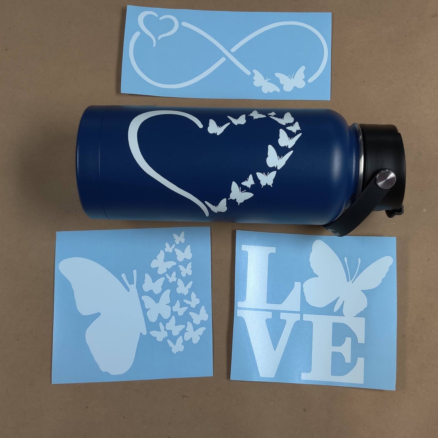 Butterfly decal 4 pack