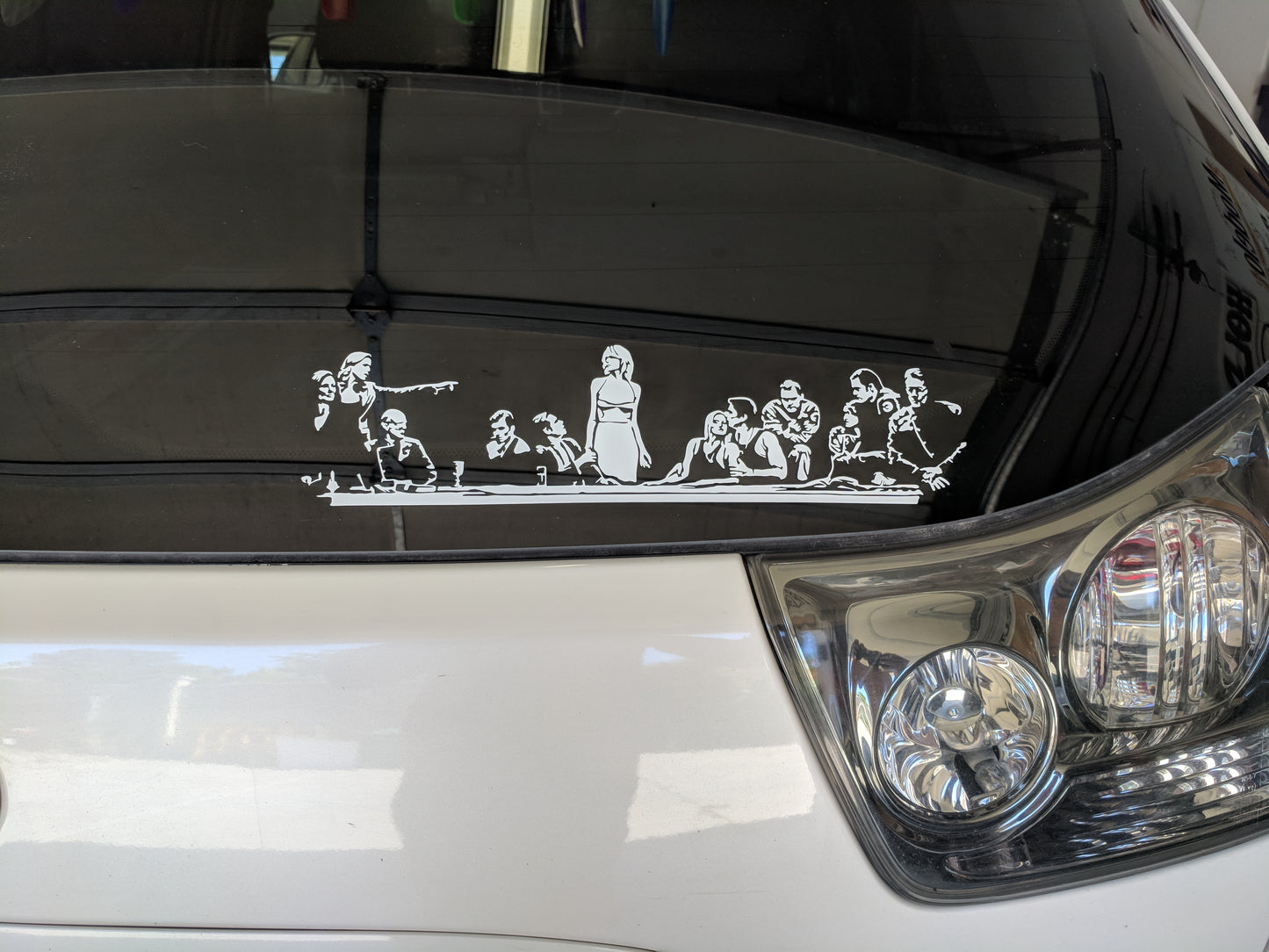 Battlestar Galactica BSG Last Supper Decal