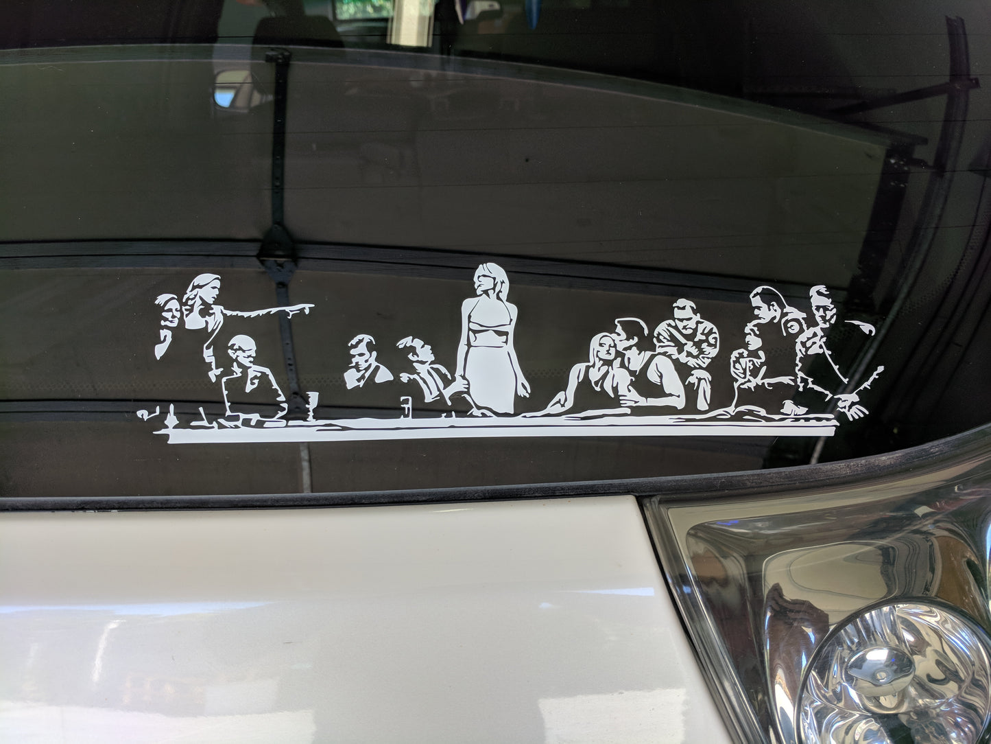 Battlestar Galactica BSG Last Supper Decal