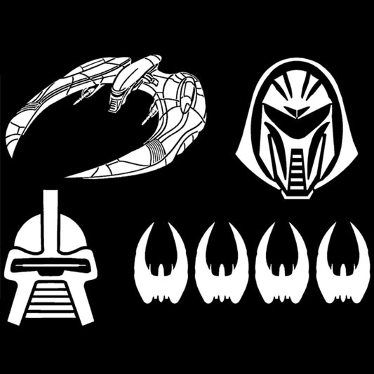 Battlestar Galactica Cylon Raider Centurion Decals