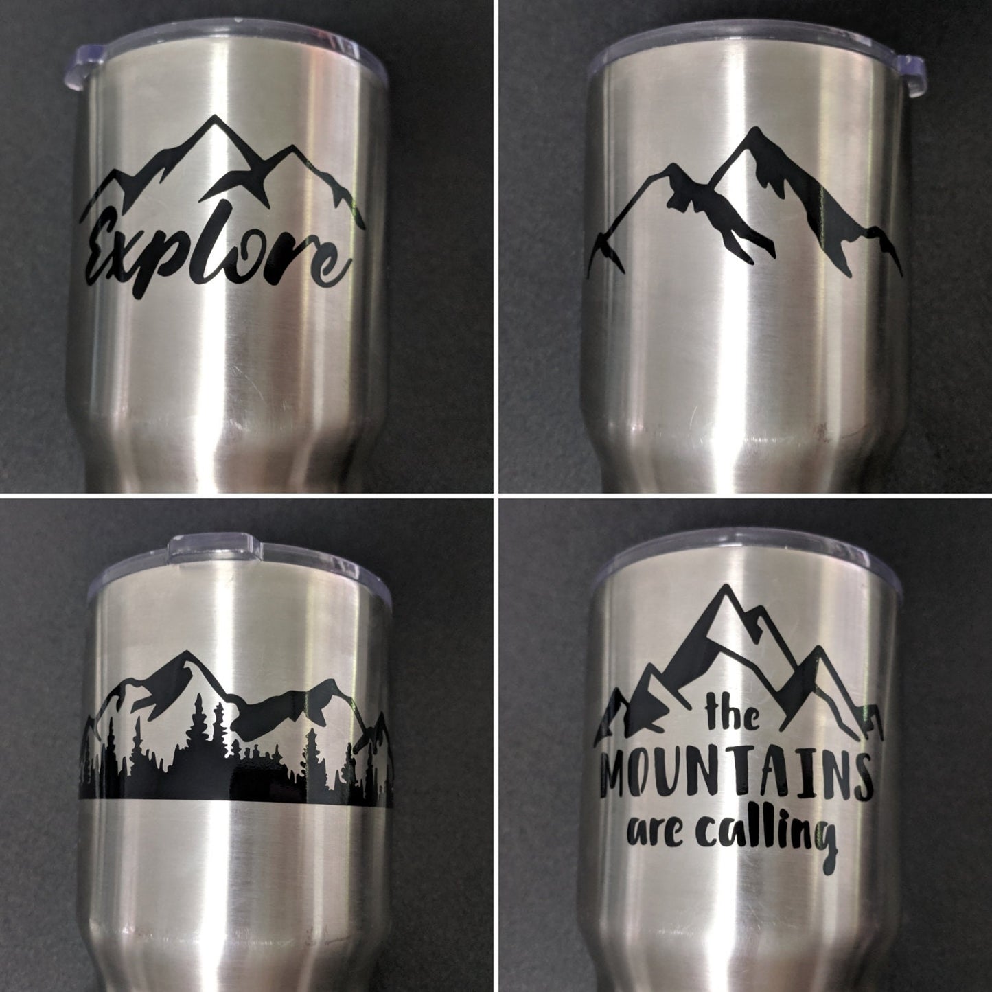 Mountain Decal 4-Pack