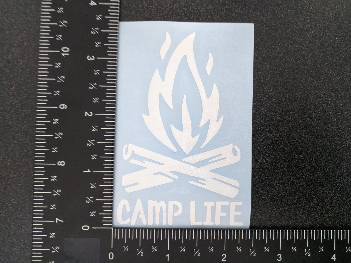 Camping Tent Decal 4-Pack