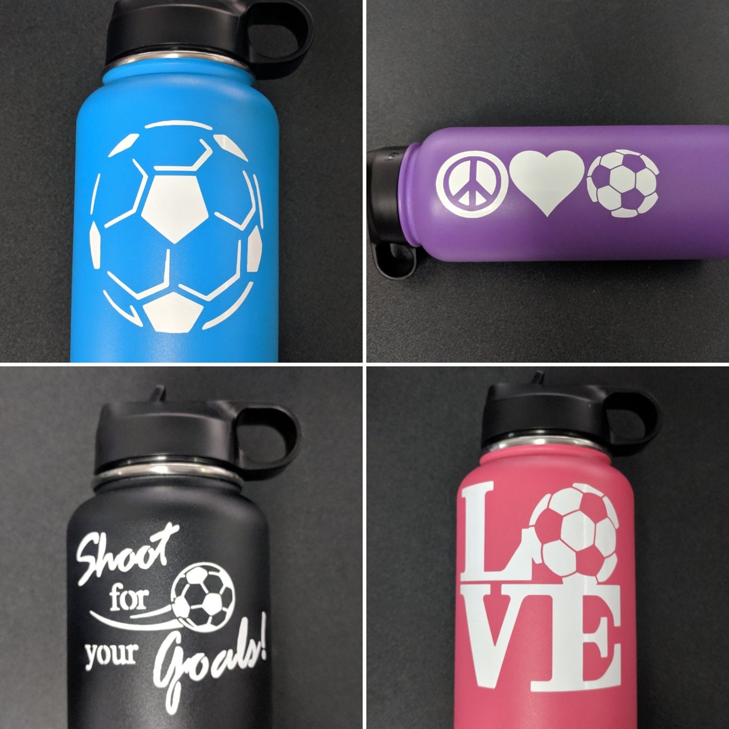Soccer Decals 4 pack