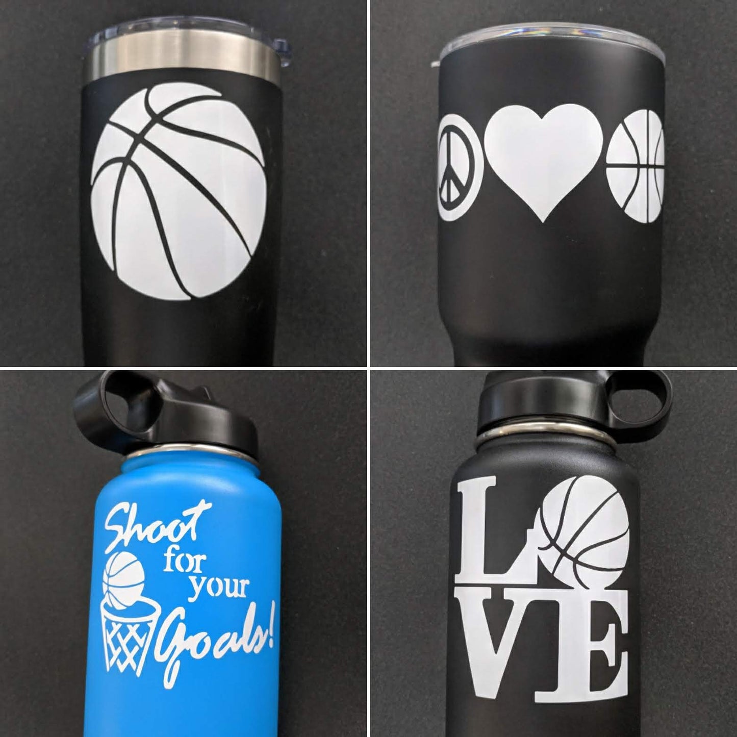 Basketball Decals 4 pack