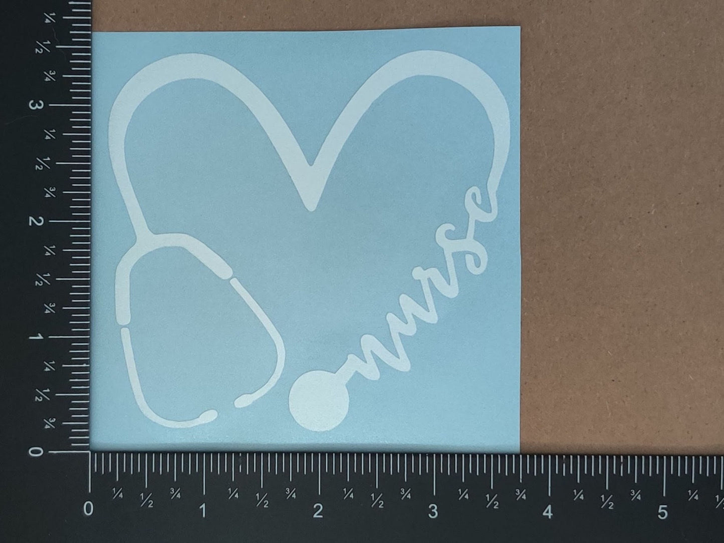 Nurse Stethoscope Decals 4 pack