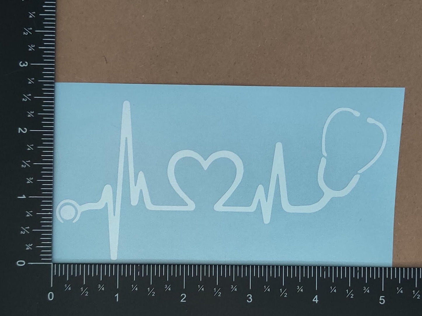Nurse Stethoscope Decals 4 pack