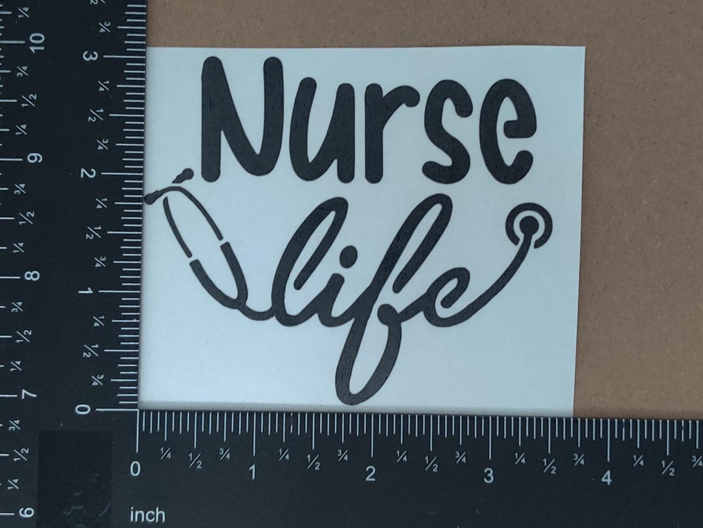 Nurse RN Decals 4 pack