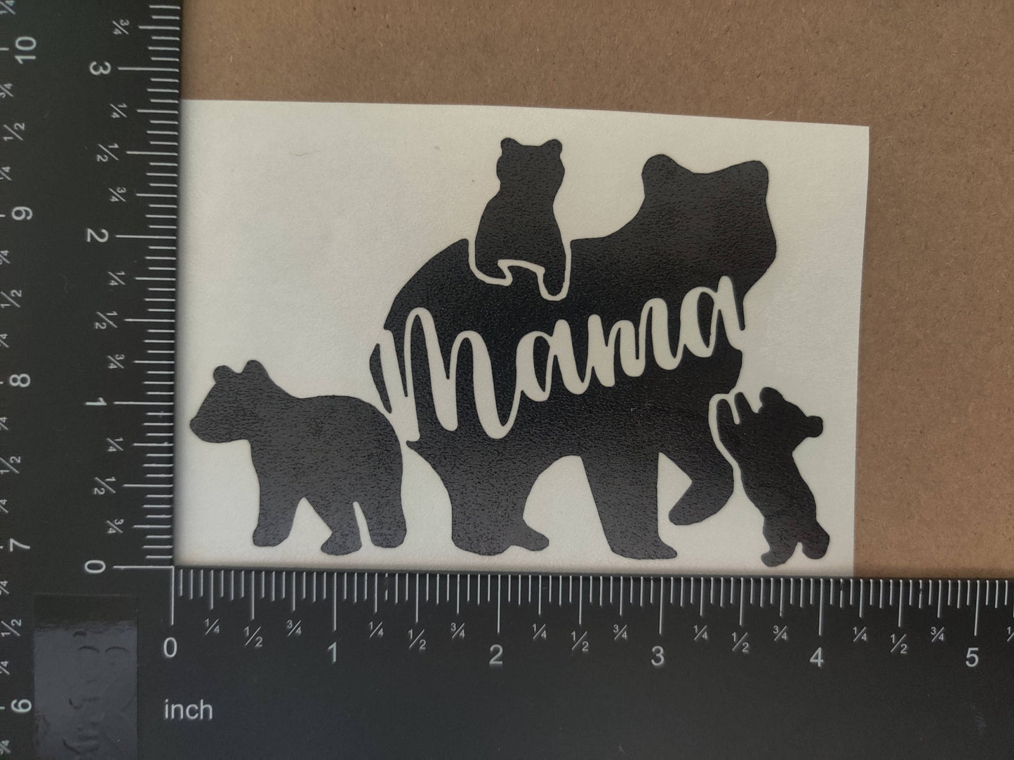 Mama Bear Decal 4 Pack