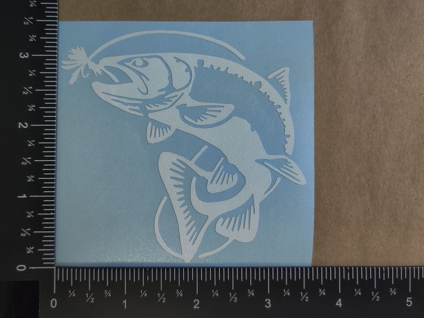 Trout Fishing Decal 4 Pack
